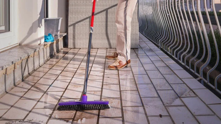 Balcony Cleaning